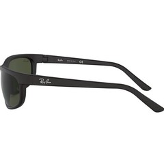 Ray-Ban Predator 2 Rectangle Sunglasses for Men & Women Black/G-15 Green RB2027