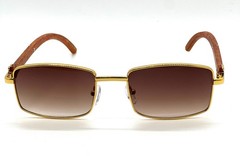 Sunglasses Men Rectangular Classy Fashion Trendy 80’s 90’s Casual Male Lentes