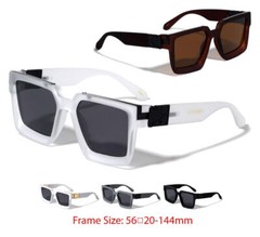 MEN SUNGLASSES HIP HOP SQUARE DESIGNER SHADES RETRO THICK FRAME CLASSIC FASHION