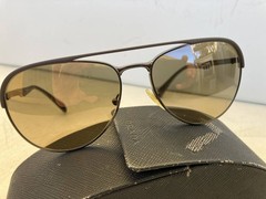 PRADA Made in Italy SPR 51Q 59 16 LAH 2C2 140 2N Double Bridge 2 Bridge Teardr