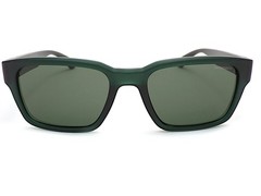 Superdry SDS 5040 Sunglasses Semi Opaque Matte Dark Green with green Lenses 154