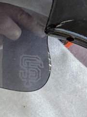 Oakley Flak Jacket Black And Orange SF Giants Sunglasses, excellent condition