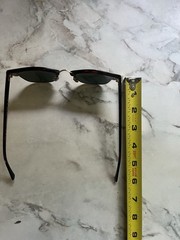 Ray-Ban RB3016 Clubmaster Tortoise/Brown Green Tinted Glass Lenses 51-21 145