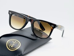 Ray-Ban RB2140 Original Wayfarer 50mm Classic Sunglasses – Brown Gradient Lens
