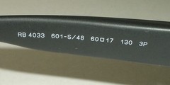 Authentic Ray-Ban RB 4033 Terminator Polarized Sunglasses