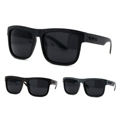 Kush Brushed Plastic Wood Grain Iconic Horn Rim Sunglasses