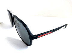 For Parts – Prada Black Men’s Sunglasses Italy SPS DG0-0A7 135mm BRKN