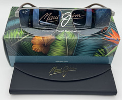 Maui Jim Piha DBS621-17 – Matte Silver Brown Frame / Dual Mirror Blue Lens