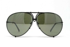 Porsche Design men’s sunglasses P8478W V656 Black w/Olive Silver Mirror Lens 69m