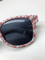 Coca-Cola Sunglasses Unisex Adults White Red All Over Logo UV400 Protection