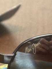 Maui Jim Kahuna Polarized Sunglasses Sport Gunmetal/Grey Aviator *READ*