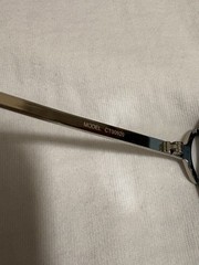Cartier Big C Diamond Cut blue/green Fade Frameless Lens silver Frame