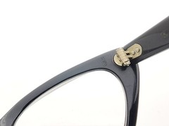 Vintage Safilo Fedra Wood-Grain Brown Cat-Eye Eyeglass 5 3/4 Frame Only
