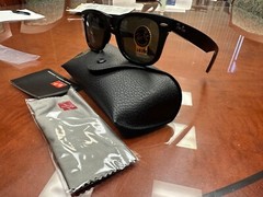 RAY BAN RB2140 901 Black Square Unisex 50 mm Sunglasses