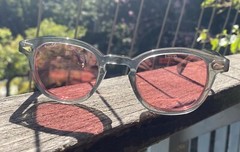 Vintage Pink Sunglasses Men Polarized Sunglasses Johnny Depp Sage glasses UV400