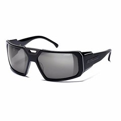 SMITH OPTIC YES YES Y’ALL SUNGLASSES BLACK WHITE FRAME, GRAY LENS 125-16-65