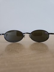 Vintage Retro Mens Revo 1111/011 H20 Sunglasses Gunmetal Python Pattern Frame