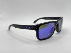 Oakley Holbrook OO9102-67 Black Ink/Purple Icons Sunglasses 55-18mm