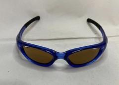 Vintage Dragon Alliance Rail Blue Made In USA Sunglasses Y2K 2000s Eyewear