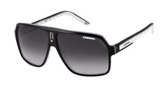 Carrera 27 Unisex Black & White Sunglasses Sport Racing Designer Retro