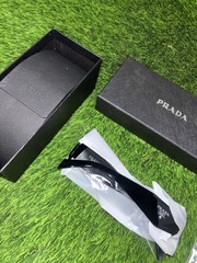 PRADA PR 09ZSF 1AB5S0 Black Grey Men’s 54mm Sunglasses