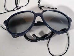 Vintage 80s Bollé Glacier Sunglasses Nylon Frame Japan Blue Ski Glasses