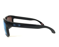 Oakley Sunglasses Holbrook OO9102-C155 Polished Black Frames w/ Prizm Deep Water
