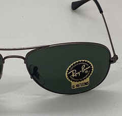 Ray Ban Cockpit (RB3362-004) Gunmetal 56mm/G-15 Green Mens Sunglass