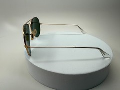 Ray-Ban RB3025 color 112/19 Arista Matte Gold with Green Mirror Flash lens *NEW*