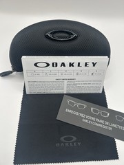 New Oakley WHISKER 4141-0160 Sunglasses Satin Carbon w/ Prizm Brown iridium