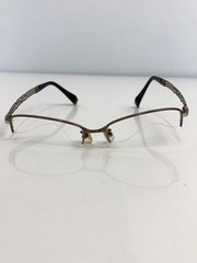 Line Art Charmant Glasses/Frame Only/Titanium/Brown/Men’S/Xl1422/Used// 3726