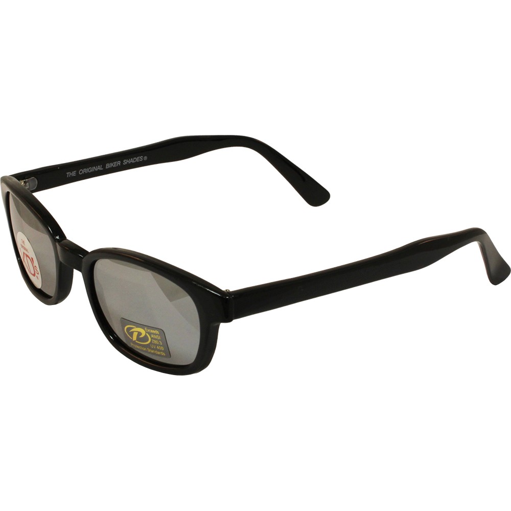 X-KD’s Unisex-Adult Biker sunglasses Silver/Smoked One Size