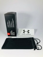 Under Armour UA Sunglasses Conquer 8600132-060161 Satin carbon Blue Mirror NIB