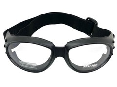 Men’s MOTORCYCLE Biker Day or Night Riding Padded Safety GOGGLES Anti Fog Lens
