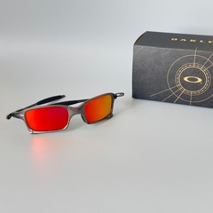 Oakley Juliet X-Metal Sunglasses Gun Gray w/ Fire Iridium Lens