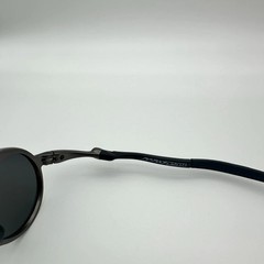Oakley X-metla Madman Polarized Sunglasses Gunmetal Gray Frame Black Lenses