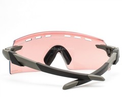 Oakley Encoder Strike Vented Sunglasses Gray Prizm Trail Torch OO9235-0839 wcase
