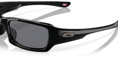 Oakley Fives Squared Polished Black/Grey 54 mm Sunglasses OO9238-0454