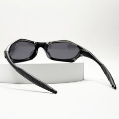Oakley Splice Sunglasses Gunmetal Black Frame Black Lens Triple BlackIN BOX