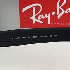 US Ray-Ban RB4165 622/T3 Justin Polarized Sunglasses Grey Classic Frame 54mm
