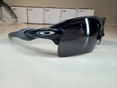 OAKLEY OO9188-01 Men’s FLAK 2.0 XL Matte Black/Black Polarized Sunglasses #1056