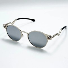 Oakley Deadbolt OO6046 Satin Chrome Gray Lens Titanium SunglassesIN BOX