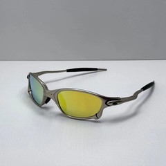 Oakley Juliet X-Metal Sunglasses Silver Frame Yellow Blue Gradient LensIN BOX