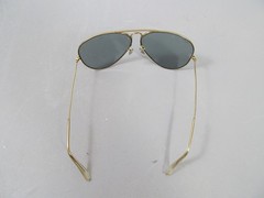 Vintage B&L Ray-Ban Aviator Sunglasses Made in USA 70’s w/ Wear & DAMAGED LENS