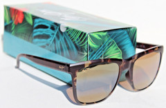 MAUI JIM Pehu POLARIZED Sunglasses H602-10 Tokyo Tortoise Havana/HCL Bronze NEW