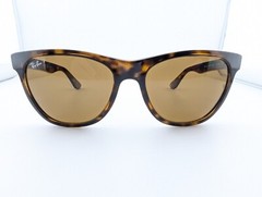 Ray-Ban Sunglasses, Polarized Lenses, RB 4184 710/83 3P Brown, 54-17-145, Italy