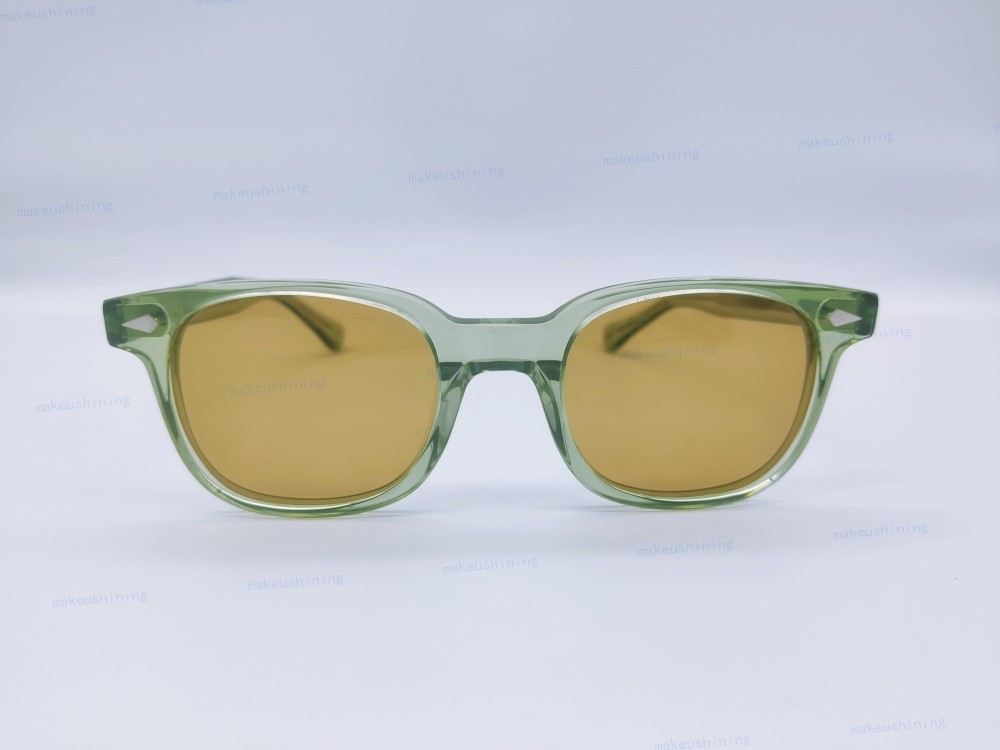 MOSCOT BOYCHIK SAGE Frame YELLOW Lenses SunGlasses 49-22-145