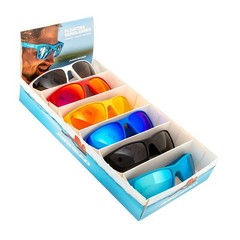 Airhead Floating Sunglasses 6 Pack Polarized UV Blue Water Sport TAC Lens