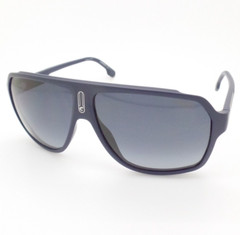 Carrera 1030 S PJP9O 62 Matte Blue Grey Fade Sunglasses Authentic