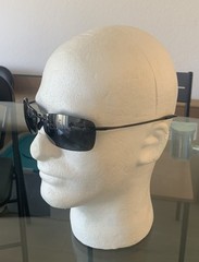Maui Jim Lighthouse MJ-423-02 Sunglasses Gloss Black Neutral Grey 65-13-127
